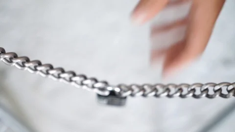 Lock Password locked open hand Stock Footage 87215215