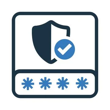 Lock, password, security, protection icon Stock Illustration