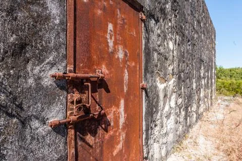 Lock of prison Stock Photos