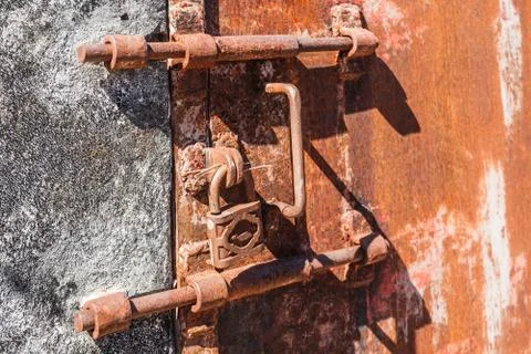 Lock of prison Stock Photos