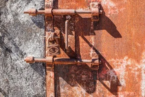 Lock of prison Stock Photos