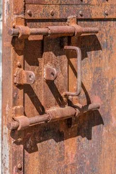 Lock of prison Stock Photos