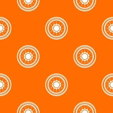Lock from safe pattern orange 스톡 일러스트