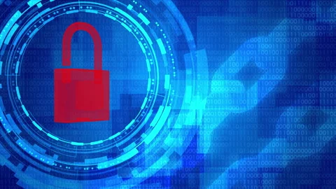 Lock security concept Stock Footage 144298577