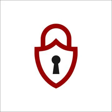 Lock Security Logo vector. Icon Padlock Vector Stock Illustration