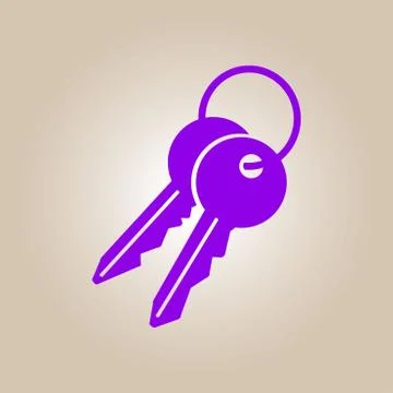 Lock sign symbol. Illustrazione stock