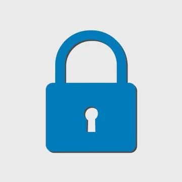 Lock sign symbol. Stock Illustration