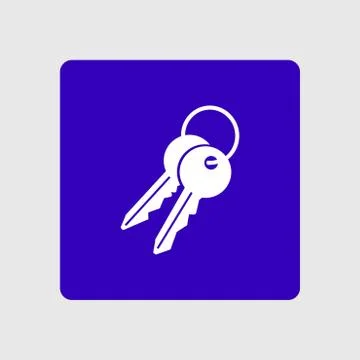 Lock sign symbol. Illustrazione stock