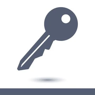 Lock sign symbol. Illustrazione stock