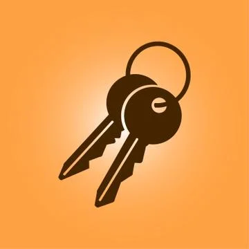 Lock sign symbol. Illustrazione stock