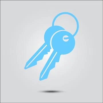 Lock sign symbol. Illustrazione stock