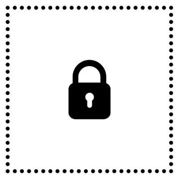 Lock symbol Stock Illustration