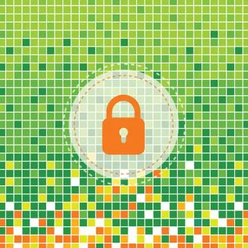 Lock symbol Illustrazione stock