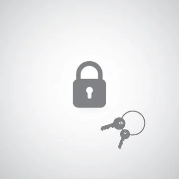 Lock symbol Stock Illustration
