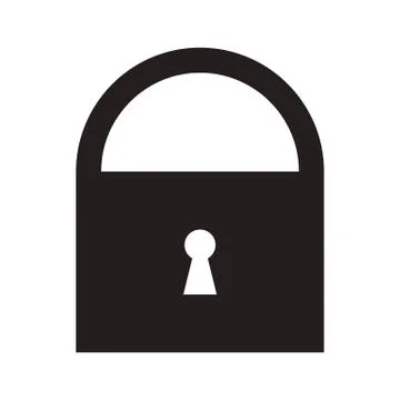 Lock symbol Stock Illustration