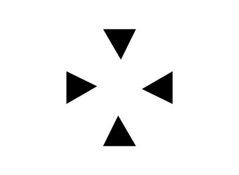 Lock on target icon Stock-Illustration