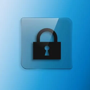 Lock vector icon Stock Illustration