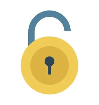 Lock Vector Illustration Stock Illustration