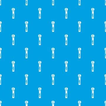 Lock zip pattern seamless blue 스톡 일러스트