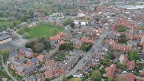 Lockdown 2020 Wantage Stock Footage 135523964