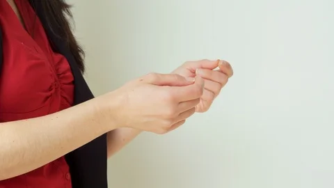 Lockdown, Close-Up, 20 Seconds Or Greater, Gesturing, Indoors, Day, Part Of, Stock Footage 94029180