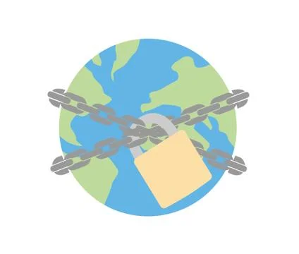 Lockdown Stock Illustration