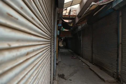 Lockdown india Stock Photos