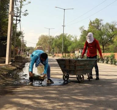 Lockdown india Stock Photos