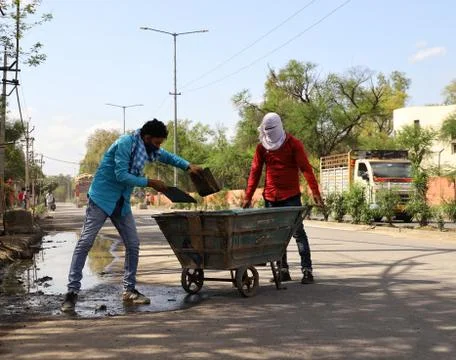Lockdown india Stock Photos