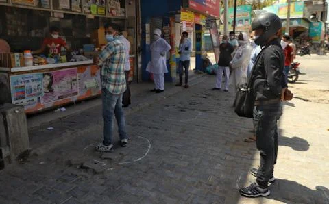 Lockdown india Stock Photos