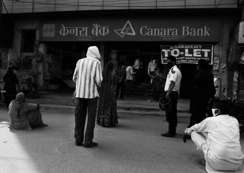 Lockdown india Foto stock