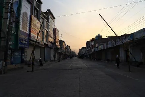 Lockdown india Stock Photos