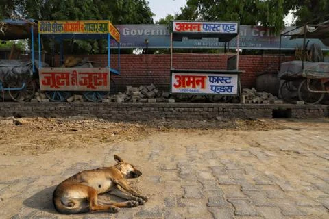 Lockdown india Stock Photos