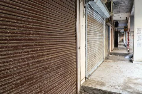 Lockdown india Stock Photos