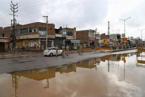 Lockdown india Stock Photos