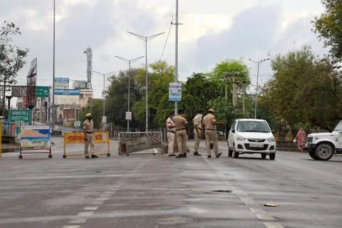 Lockdown india Stock Photos
