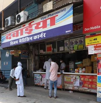 Lockdown india Stock Photos