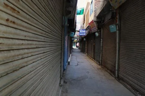 Lockdown india Stock Photos