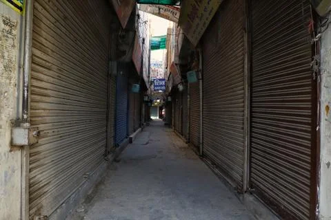 Lockdown india Stock Photos