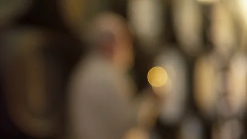 Lockdown, Medium Shot, Rack Focus, 10 Seconds Or Greater, Indoors, Day, Side Stock Footage 94021763