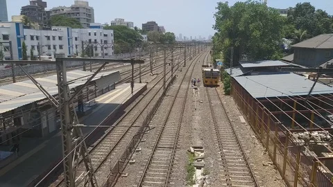 Lockdown at Mumbai City Stock Footage 129819993