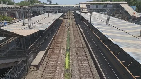 Lockdown at Mumbai City Stock Footage 129820255