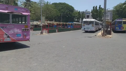 Lockdown at Mumbai City Stock Footage 129820318