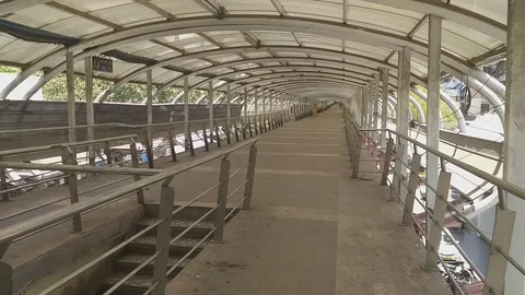 Lockdown at Mumbai City Stock Footage 129820485