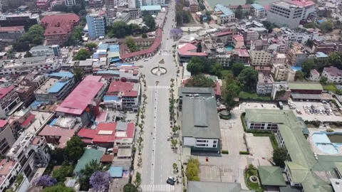 Lockdown Nepal | Covid19 Stock Footage 153611949