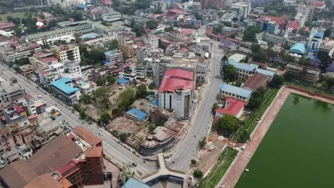 Lockdown Nepal | Covid19 Stock Footage 153611976