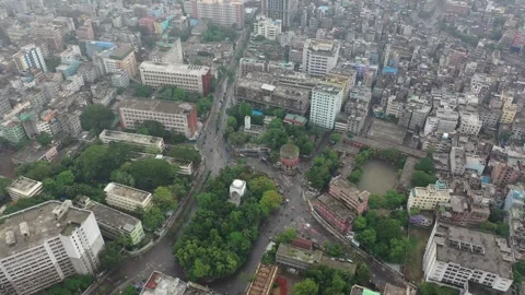 Lockdown in Old Dhaka Stock Footage 253640188