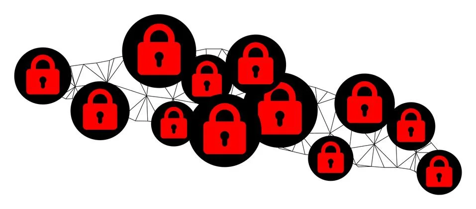 Lockdown Polygonal 2D Mesh Vector Map of Haiti Tortuga Island Ilustración de archivo