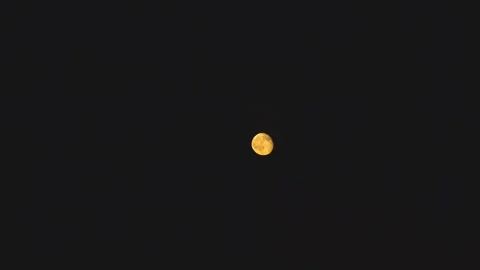 Lockdown Time Lapse Beautiful Shot Of Bright Moon Moving In Sky At Wind Mill Stock-Footage 166237838