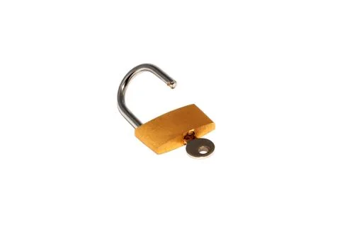 Locked and unlocked Stock Illustration